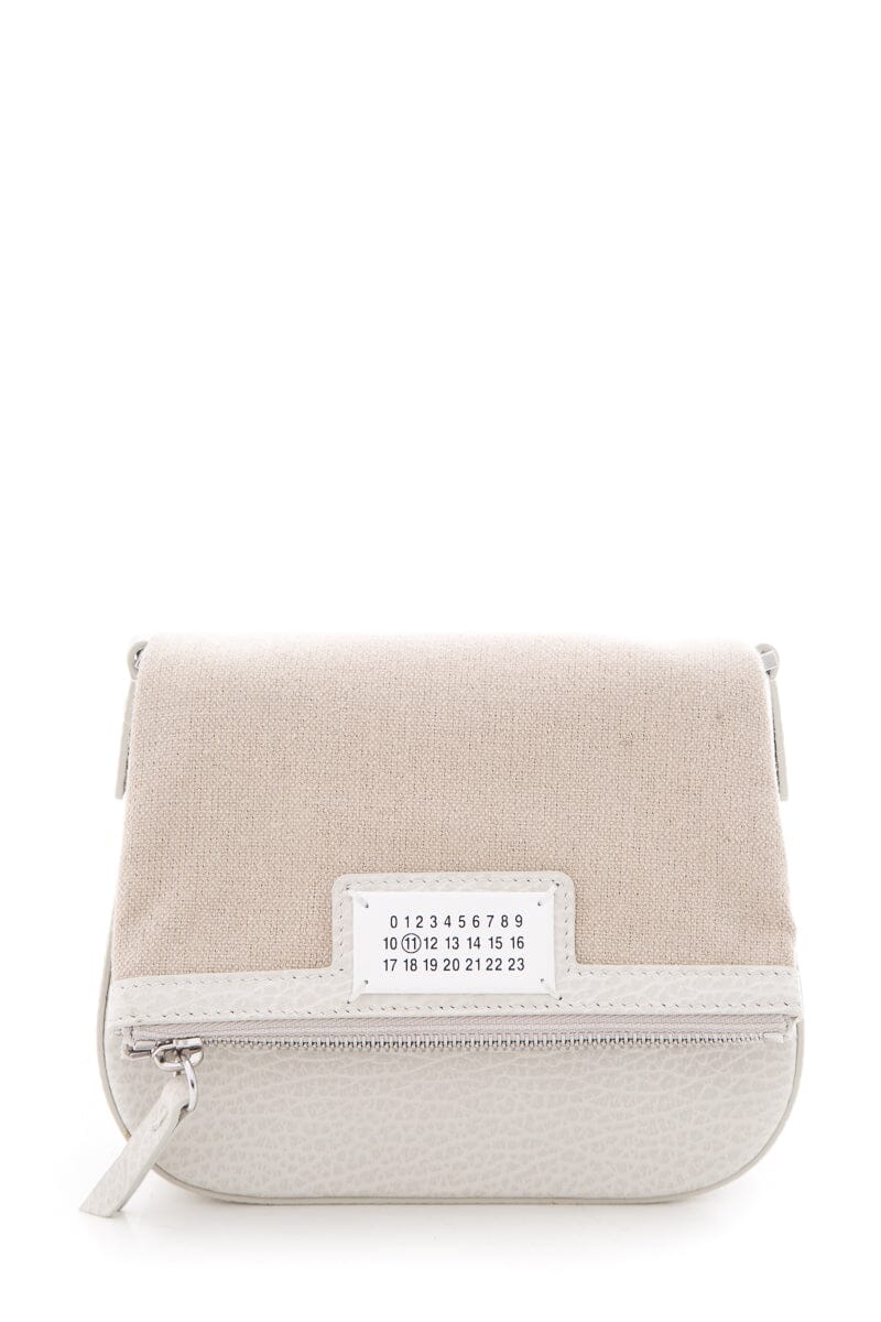 Maison Margiela Off White 5 AC Pouchette Handbag
