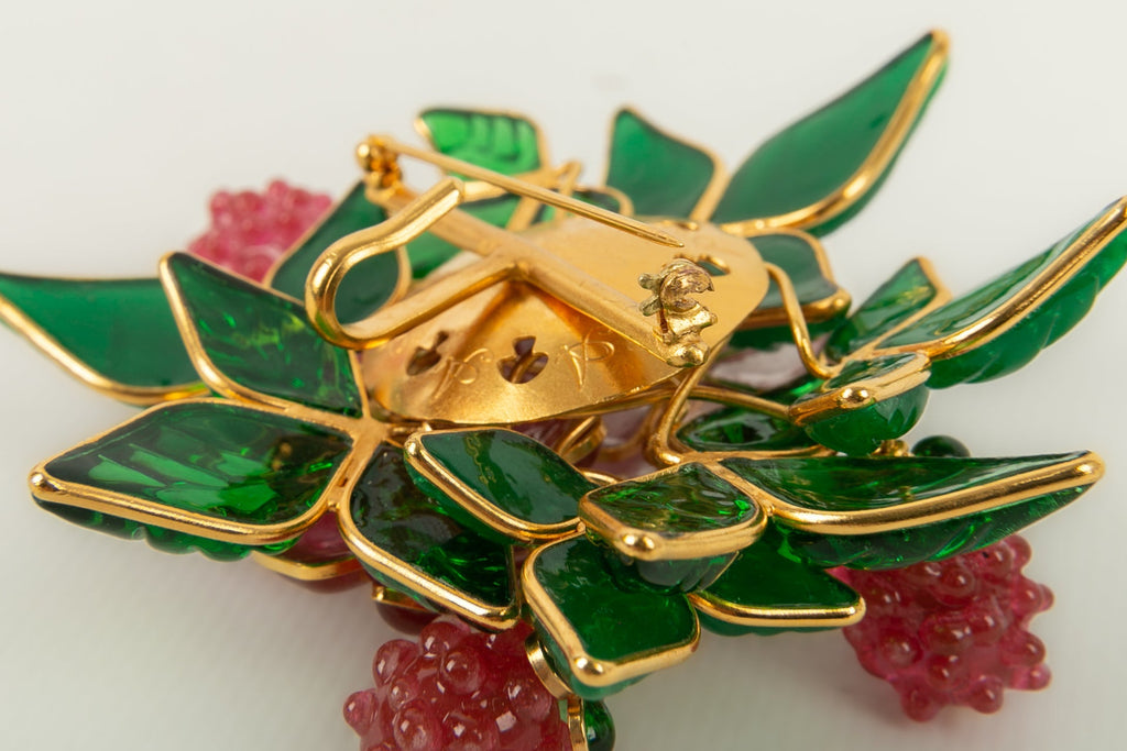Broche framboises Augustine