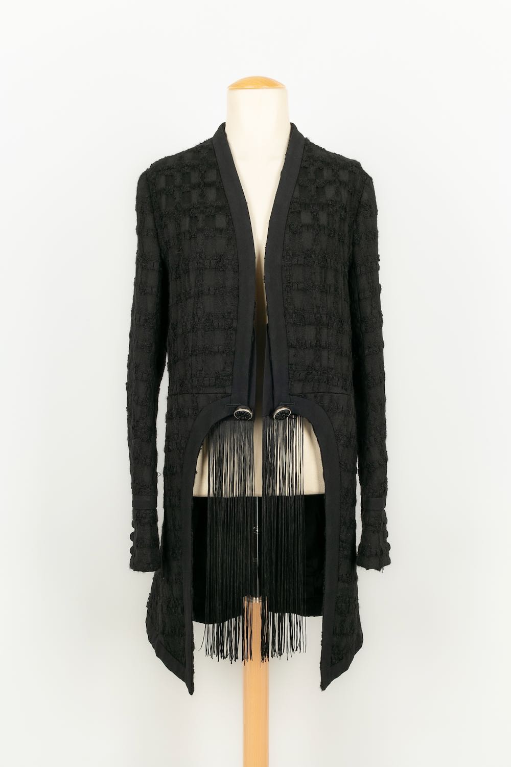 Veste noire Galliano