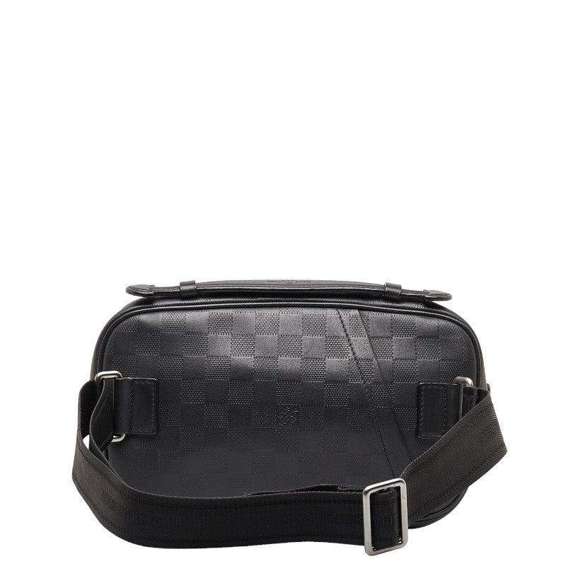 Louis Vuitton Damier Ambrel Body Bag N41288 Black Onix Leather  Louis Vuitton