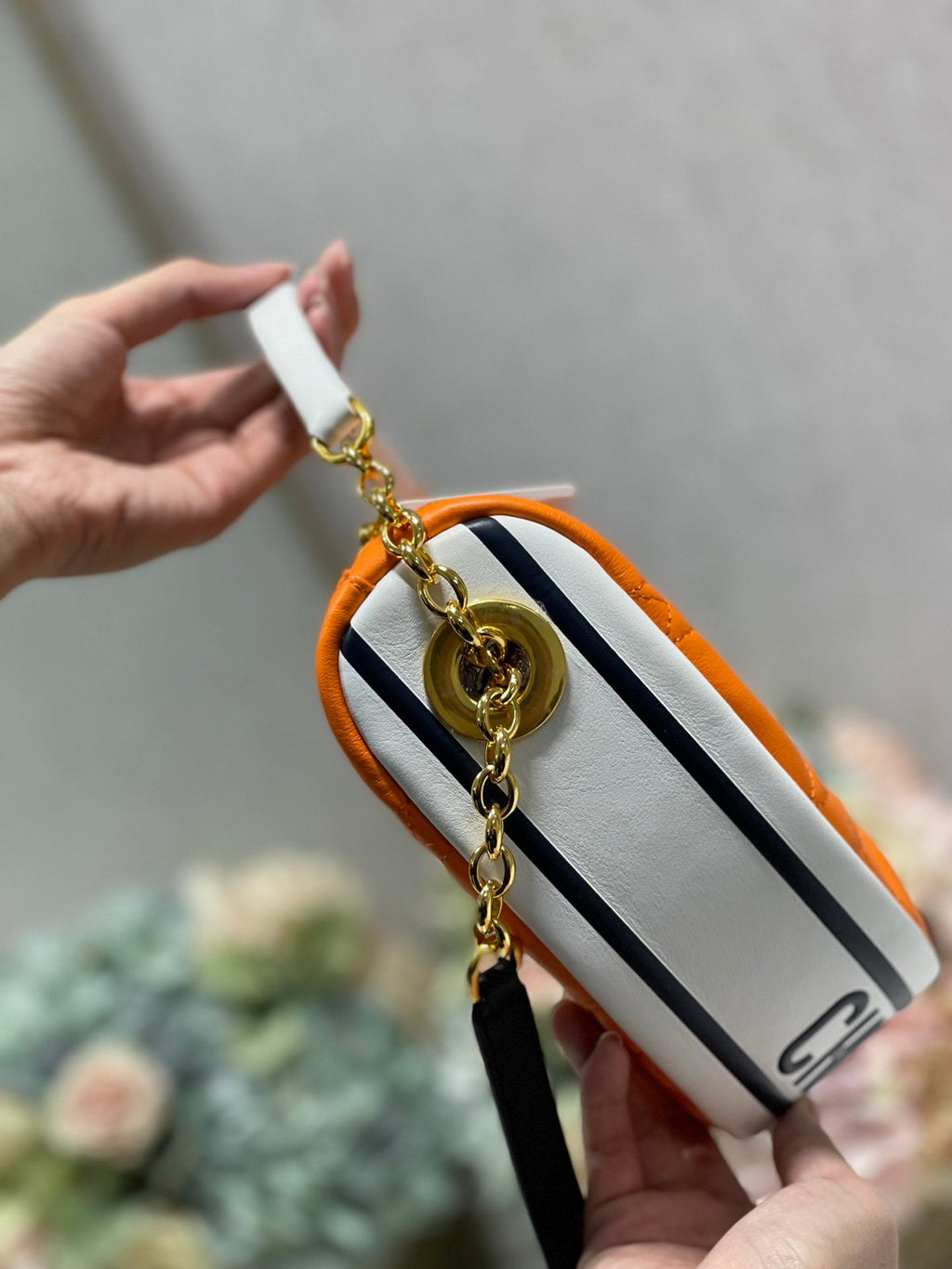 GLAMI MeGLAMIum Vibe Hobo Bag, Orange Handbags, Crossbody Bags, 30cm CD