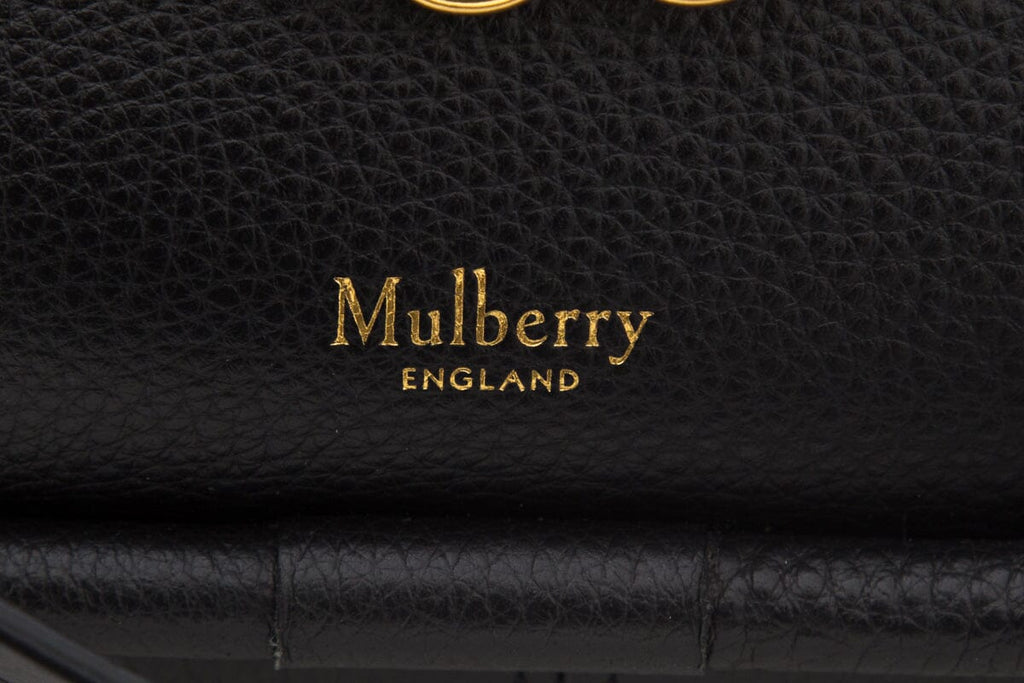 Mulberry Black Leighton Leather Handbag