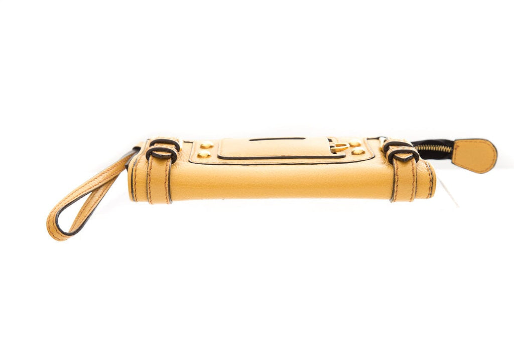 Dolce & Gabbana Yellow Wristlet