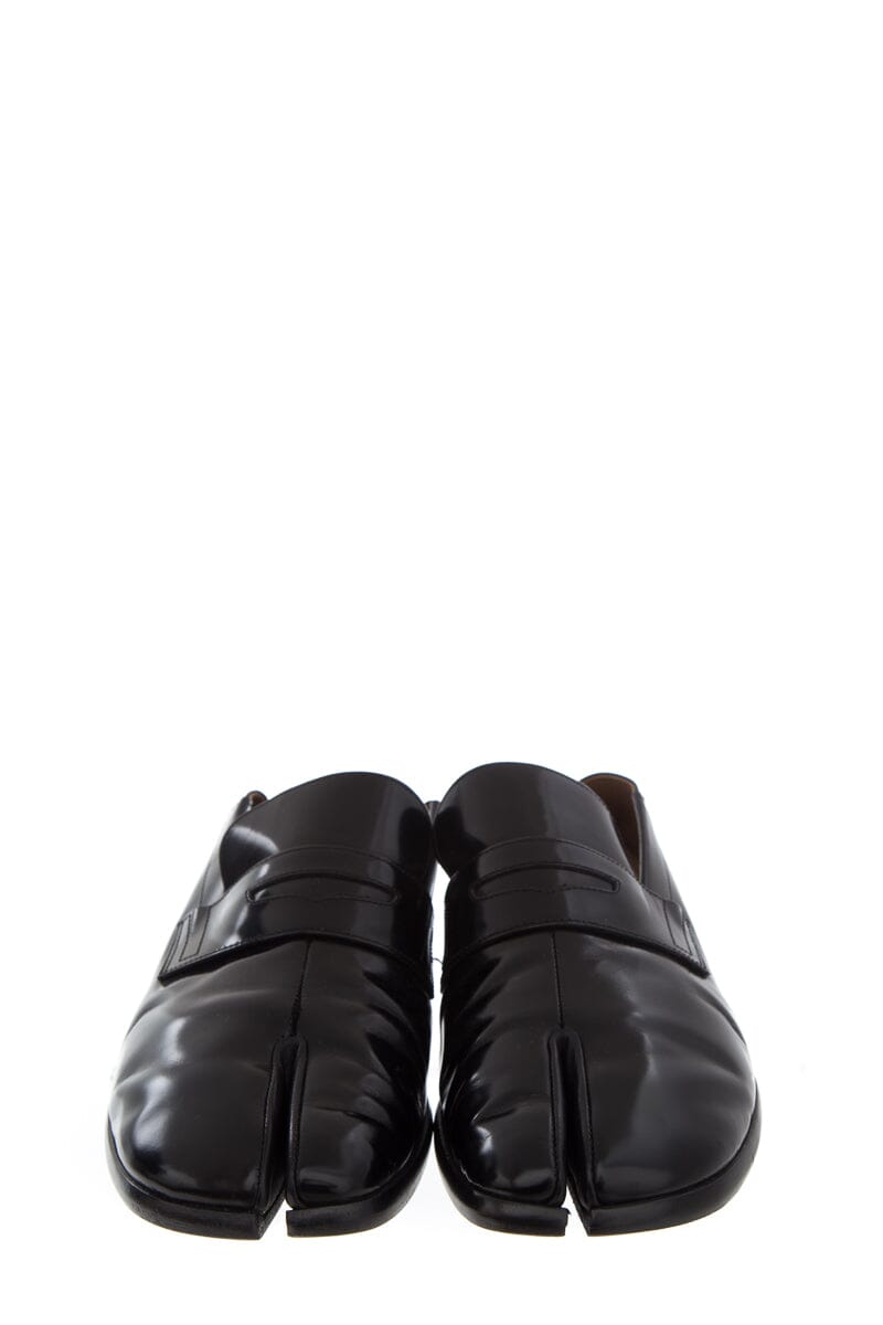 Maison Margiela Men's Black Tabi-Toe Shoes SZ 45