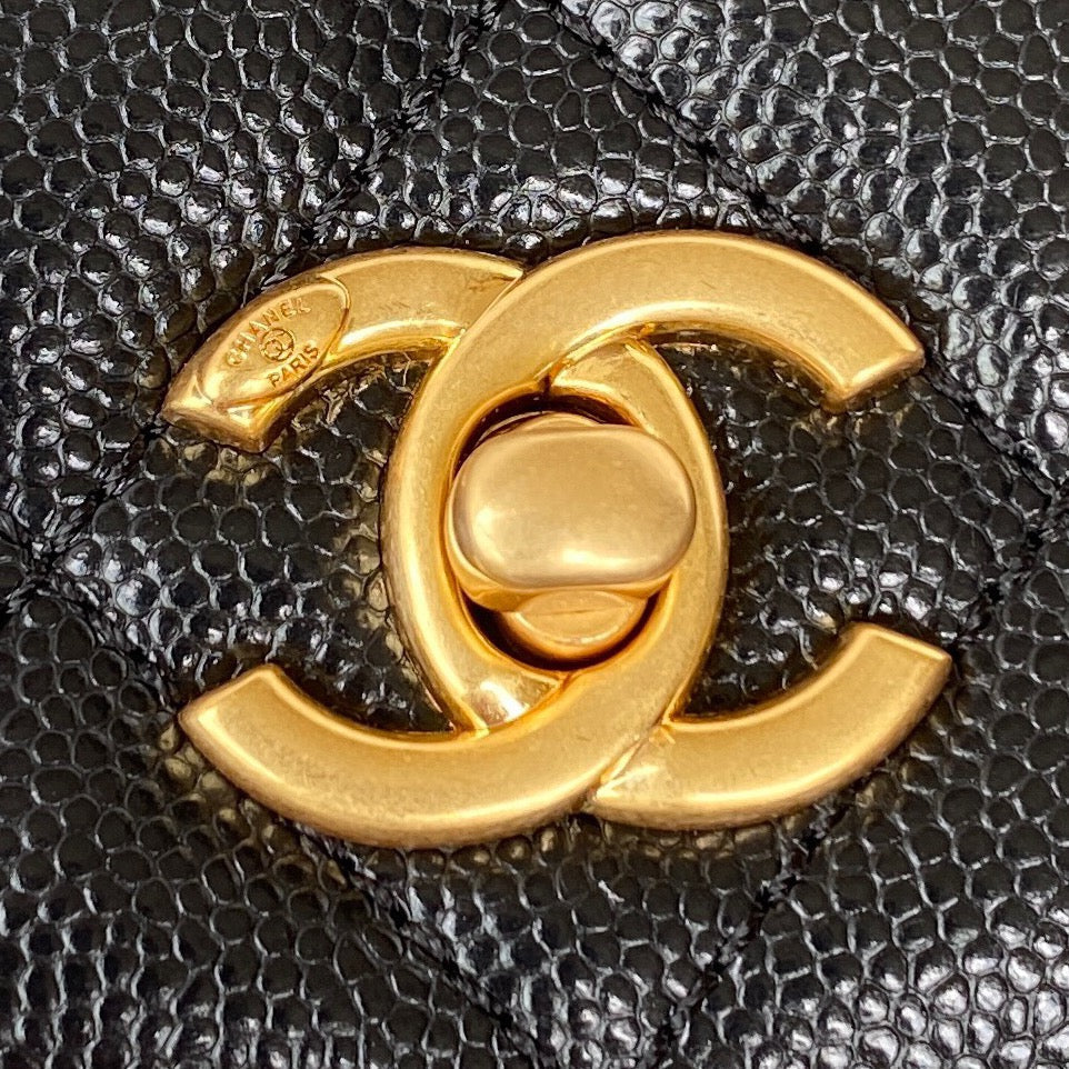 CHL Clutch With Chain Gold Hardware Black For Women, Women’s Handbags, Shoulder Bags 7.1in/18cm AP2860