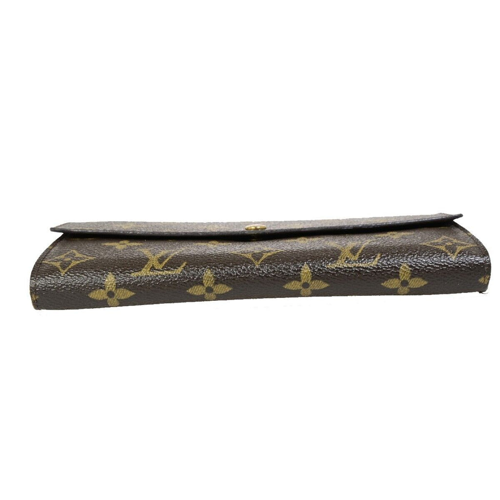 Louis Vuitton Porte Monnaie Cit  Canvas Wallet