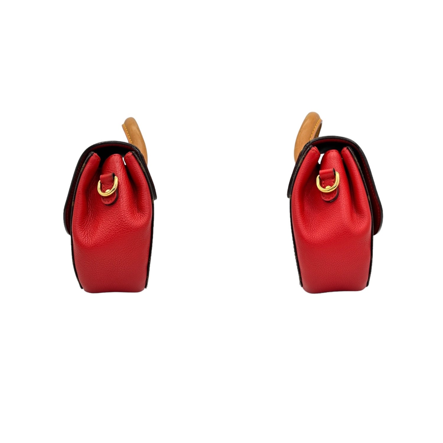Louis Vuitton Monogram Eden MM Rouge Crossbody Bag