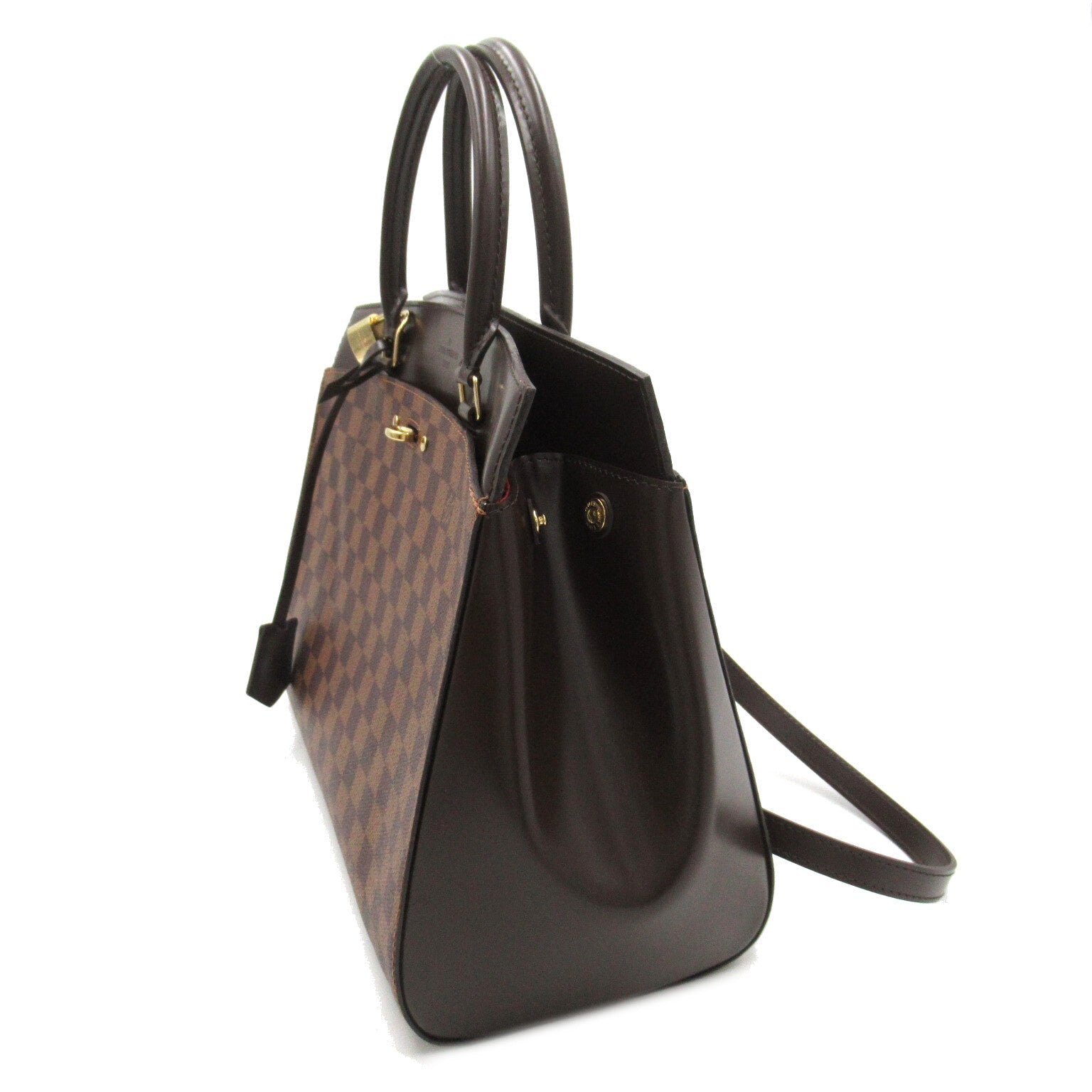 Louis Vuitton Louis Vuitton Rivoli MM 2w Shoulder Bag PVC Coated Canvas Damier  Brown  N41150