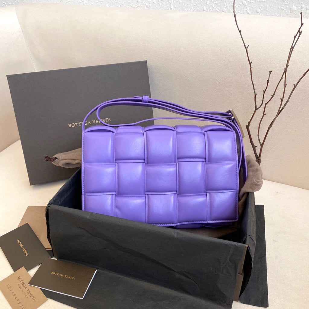 GLAMI Padded Cassette Bag For Women 10.2in/26cm In Violet