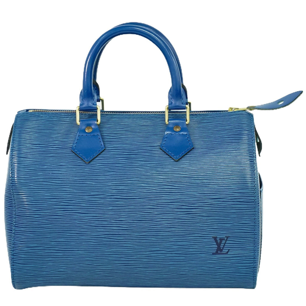 Louis Vuitton Speedy 25  Leather Handbag