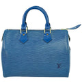 Louis Vuitton Speedy 25  Leather Handbag