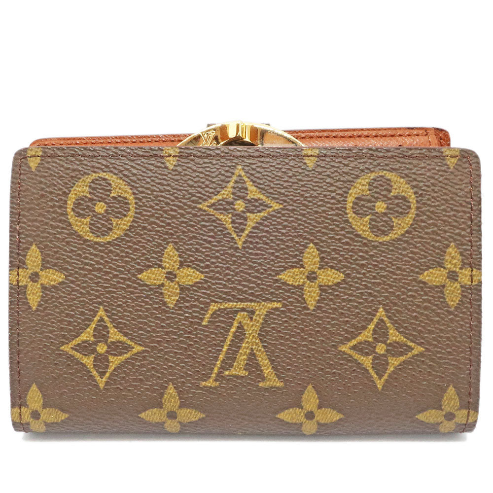 Louis Vuitton Monogram Portemone Vie Vie Vie Vie Vie Vie M61663 Small Compact Double Fold Portmone Vie Vie Vie