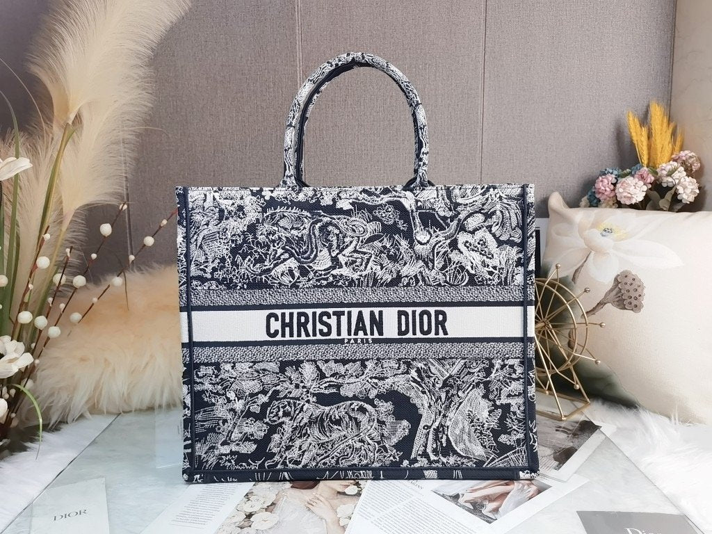 GLAMI Large Book Tote White, For Women, WomenÃ¢â‚¬â„¢s Handbags 16.5in/42cm CD