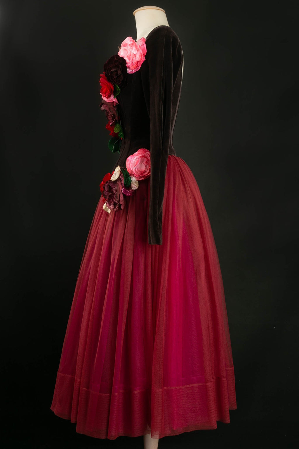 Ensemble en tulle et velours Chantal Thomass