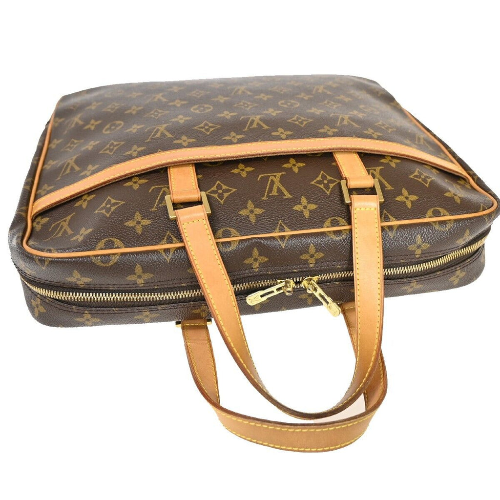 Louis Vuitton Porte Document Pegase  Canvas Handbag ()