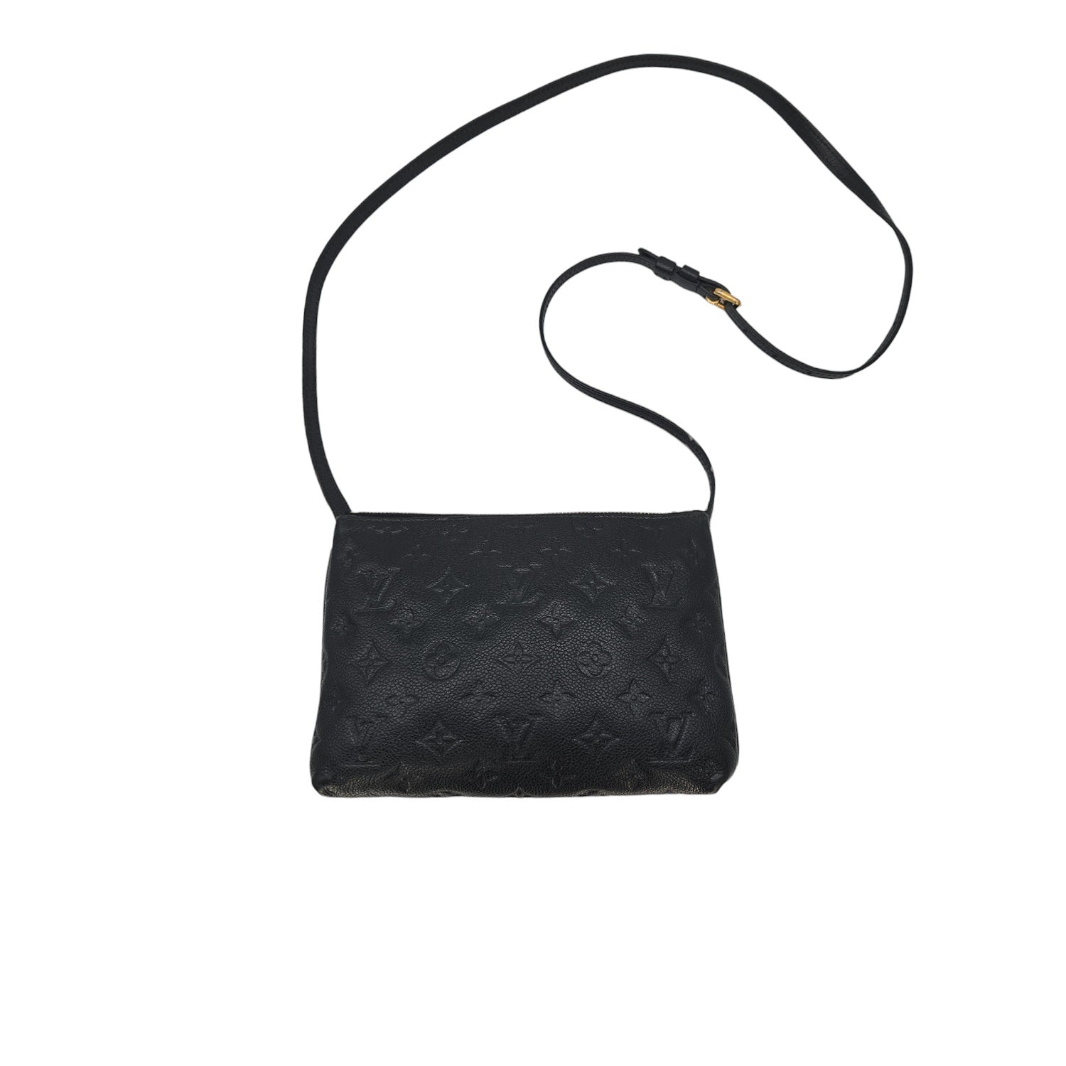 Louis Vuitton Twice Black Monogram Empreinte Crossbody Bag