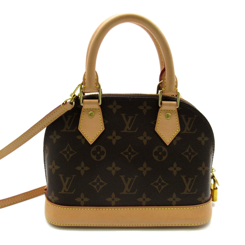 Louis Vuitton ALMA BB Shoulder Bag Shoulder Bag PVC Coated Canvas Monogram  Brown M46990