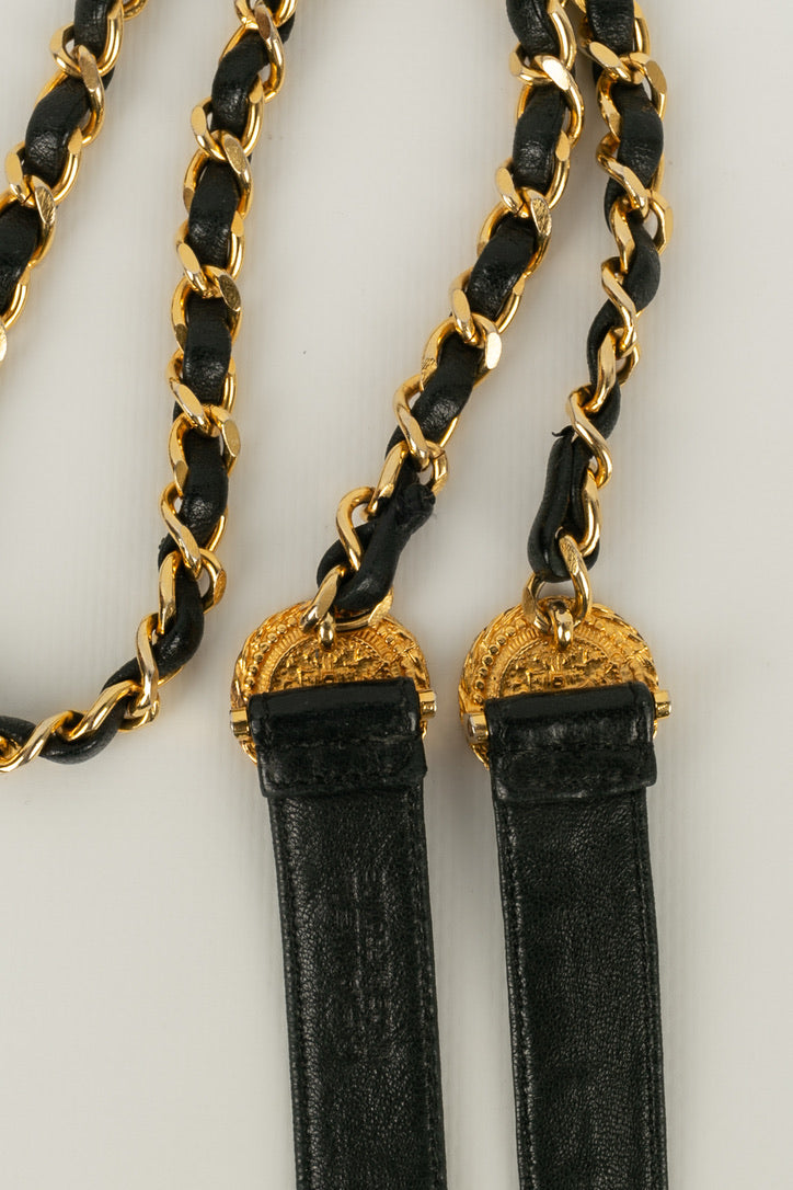 Ceinture en cuir Chanel