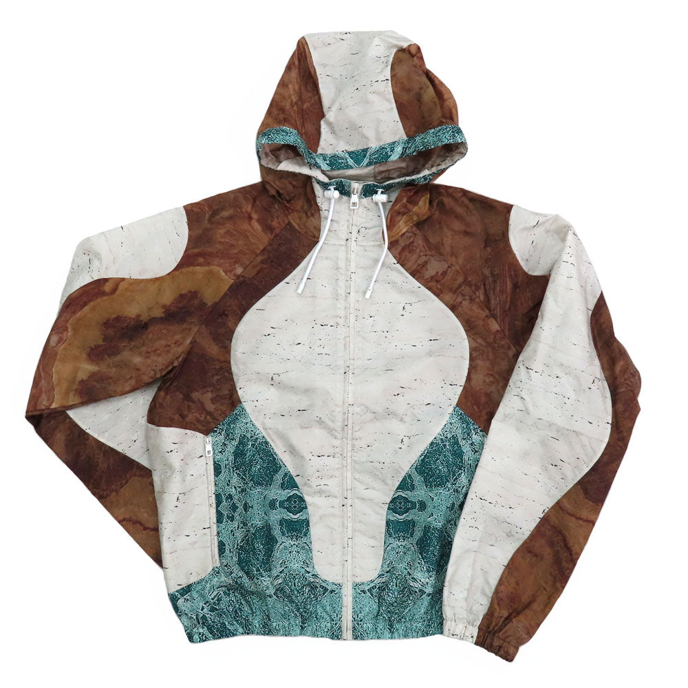 Louis Vuitton Monogram Marble Wind Breaker 46 Nylon Jacket Grey Brown Green Multicolor  Apparel Dress  Beauty