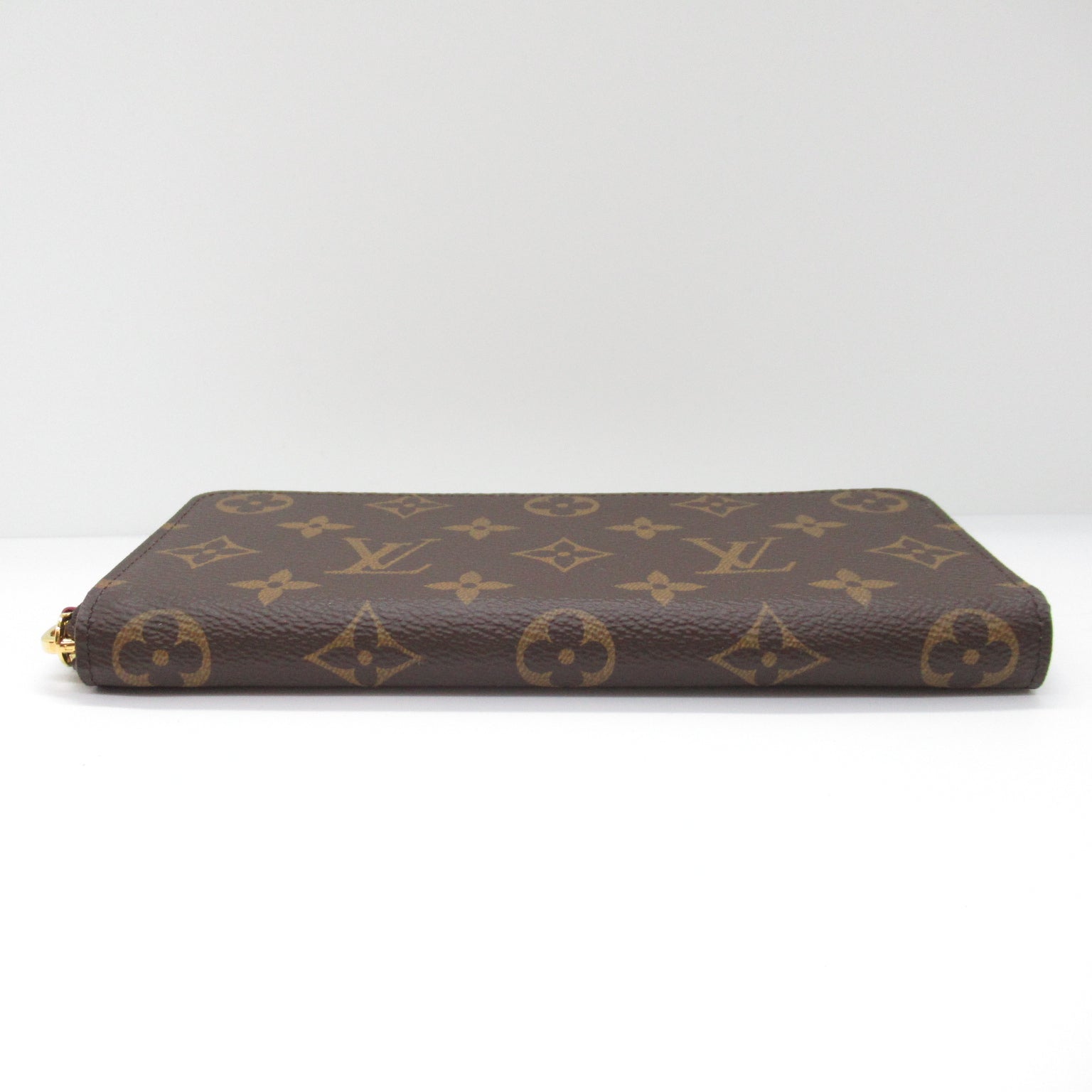 Louis Vuitton Louis Vuitton Portefolio Clemence Round Long Wallet Round Long Wallet Wallet PVC Coated Canvas Monogram   Brown M60742