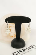 Boucles d'oreilles "neige" Chanel