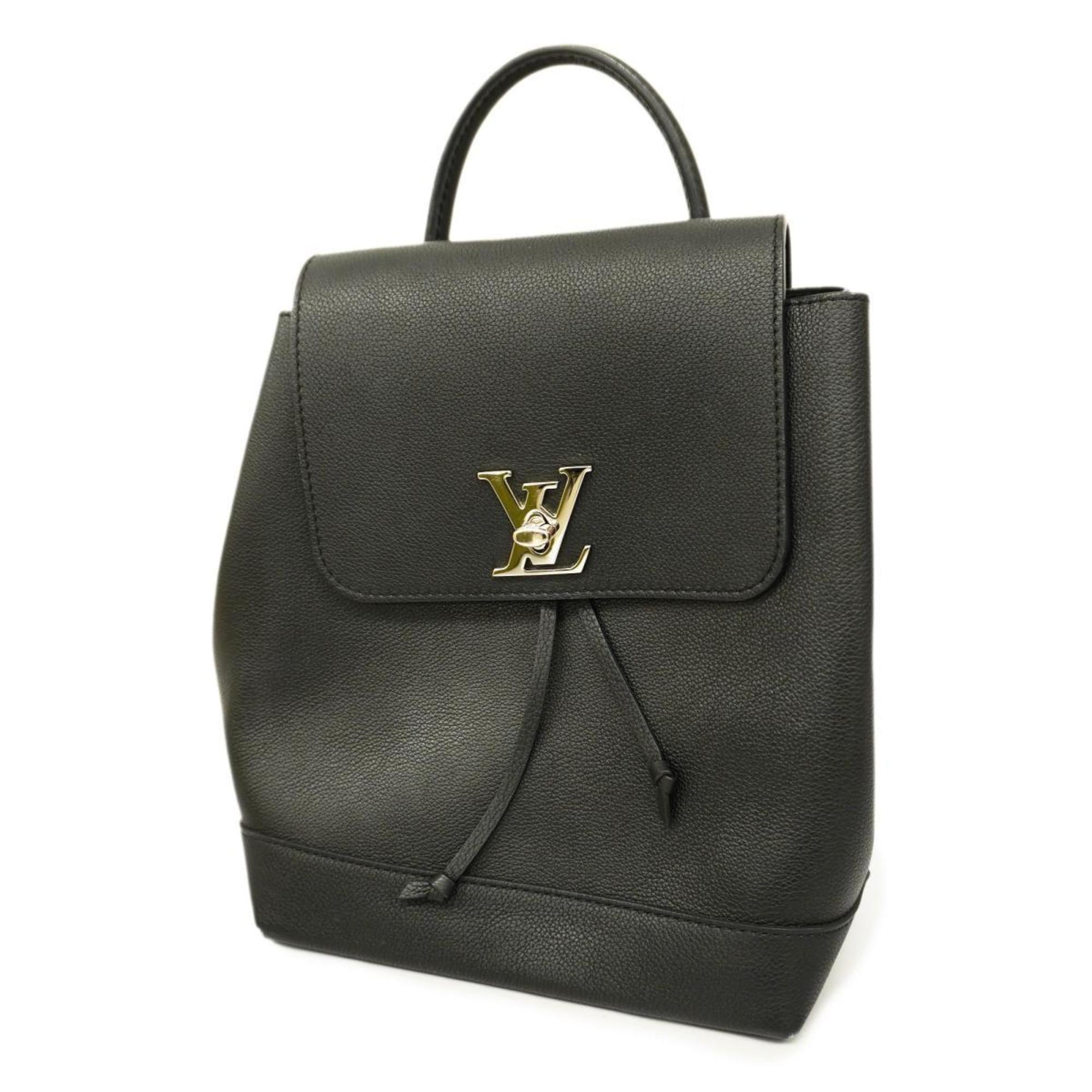Louis Vuitton Lockme  Leather Backpack Bag ()