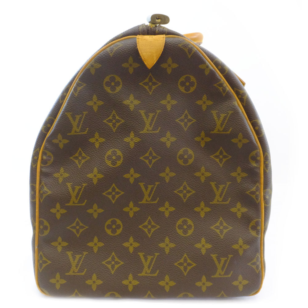 Louis Vuitton Keiphorus 55 Boston Bag Monogram Brown G  Leather Canvas Cadena Travel Bag