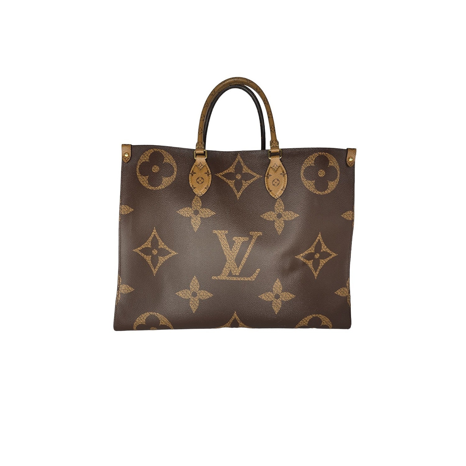 Louis Vuitton Monogram Giant Reverse Canvas Onthego GM Tote