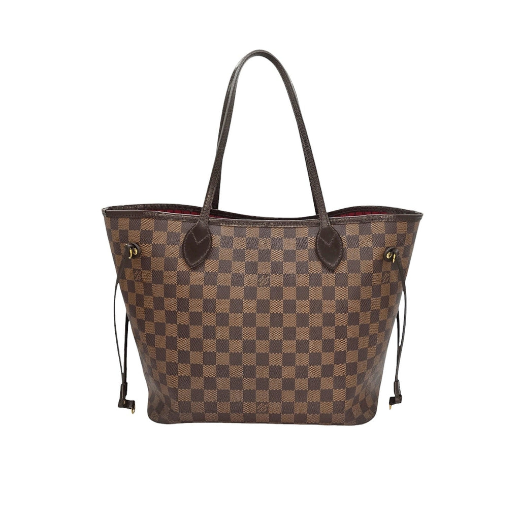 Louis Vuitton 2016 Damier Ebene Neverfull MM w/ Pouch