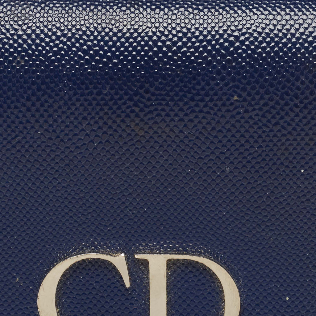 Dior Patent Leather Mania Trifold Wallet