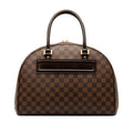 Louis Vuitton Damier Nonerita Handbag N41455 Brown PVC Leather  Louis Vuitton
