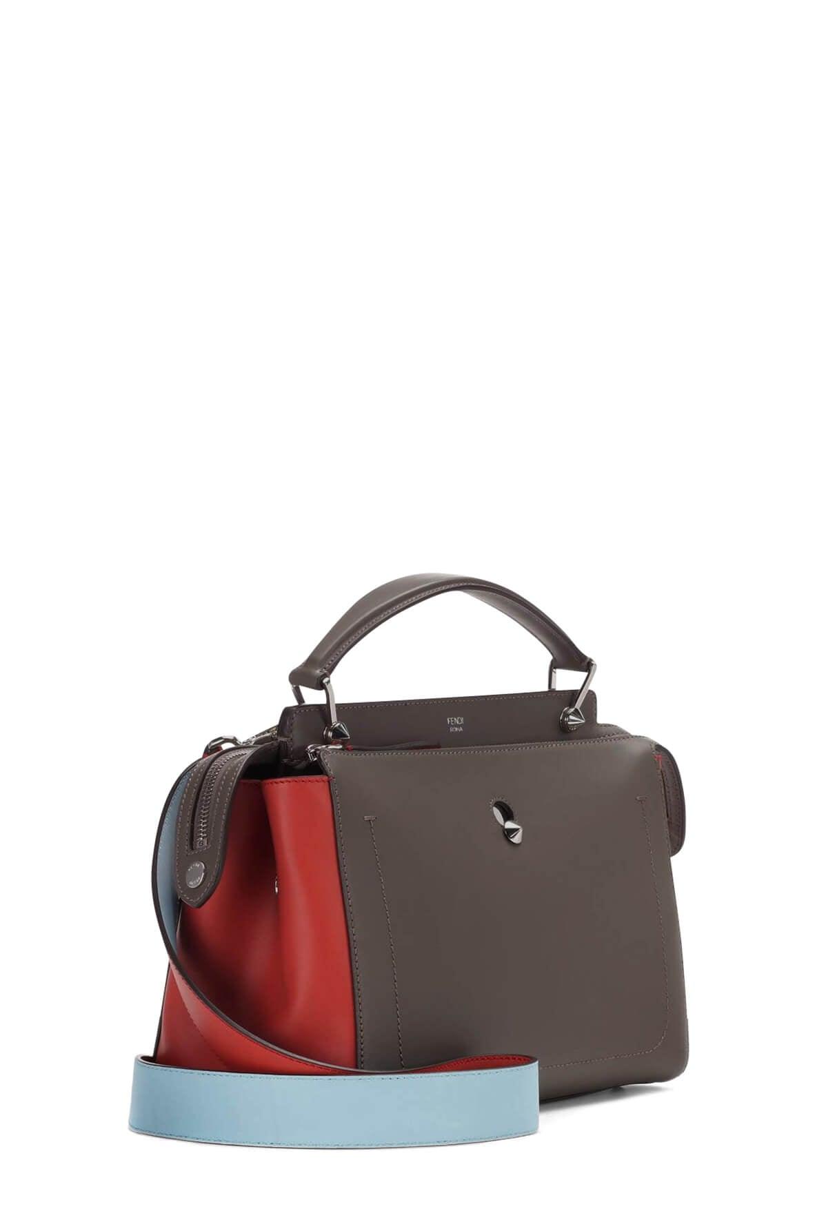 DotCom Bag Taupe Red