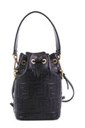 Mini Zucca Embossed Mon Tresor Black
