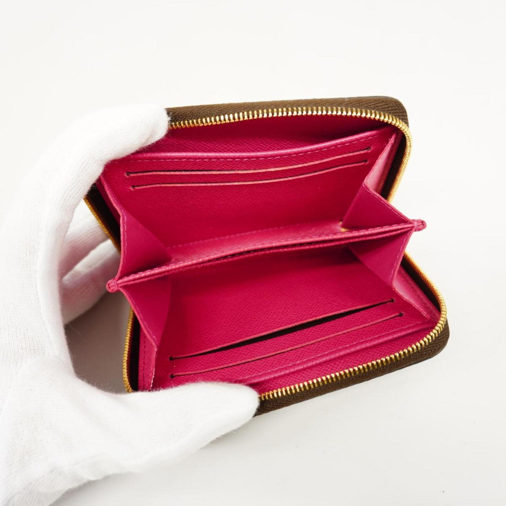 Louis Vuitton Zippy Coin Purse  Canvas Wallet  ()
