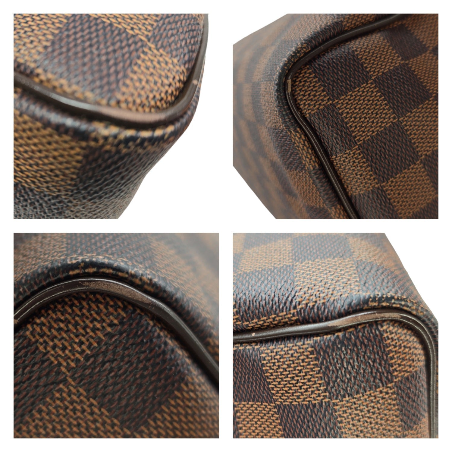 Louis Vuitton Damier Ebene Canvas Speedy 35