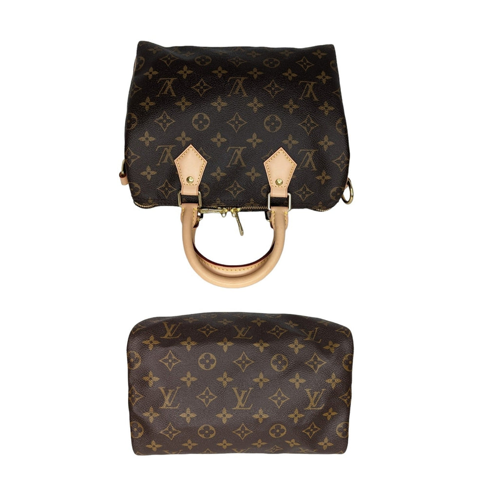 Louis Vuitton Monogram Speedy Bandoulière 25 Bag