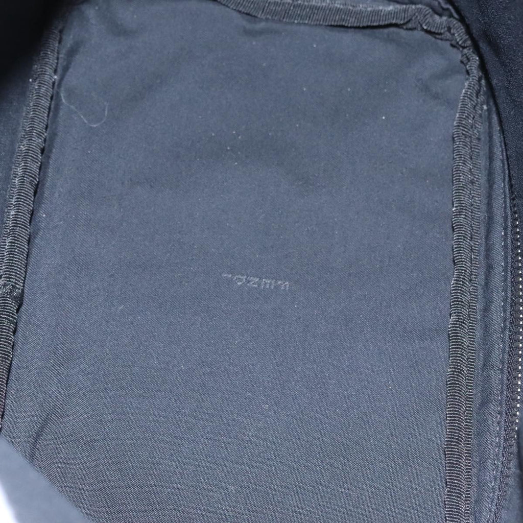 FENDI Zucca Canvas Shoulder Bag Black FF3878A