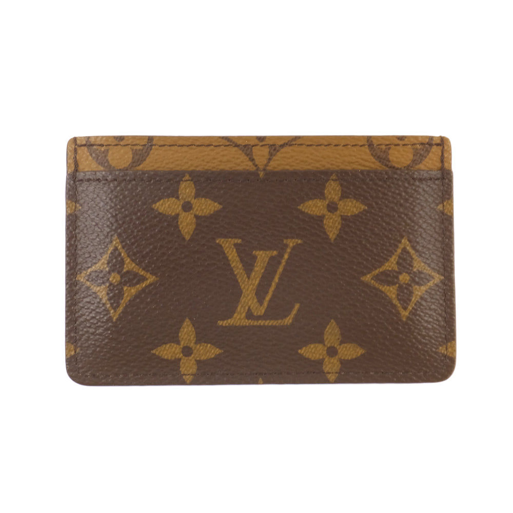 Louis Vuitton Porte Jaeger Le Coultre M69161 Card Case Monogram Canvas LV Brown Small Compact Thin