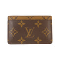 Louis Vuitton Porte Jaeger Le Coultre M69161 Card Case Monogram Canvas LV Brown Small Compact Thin