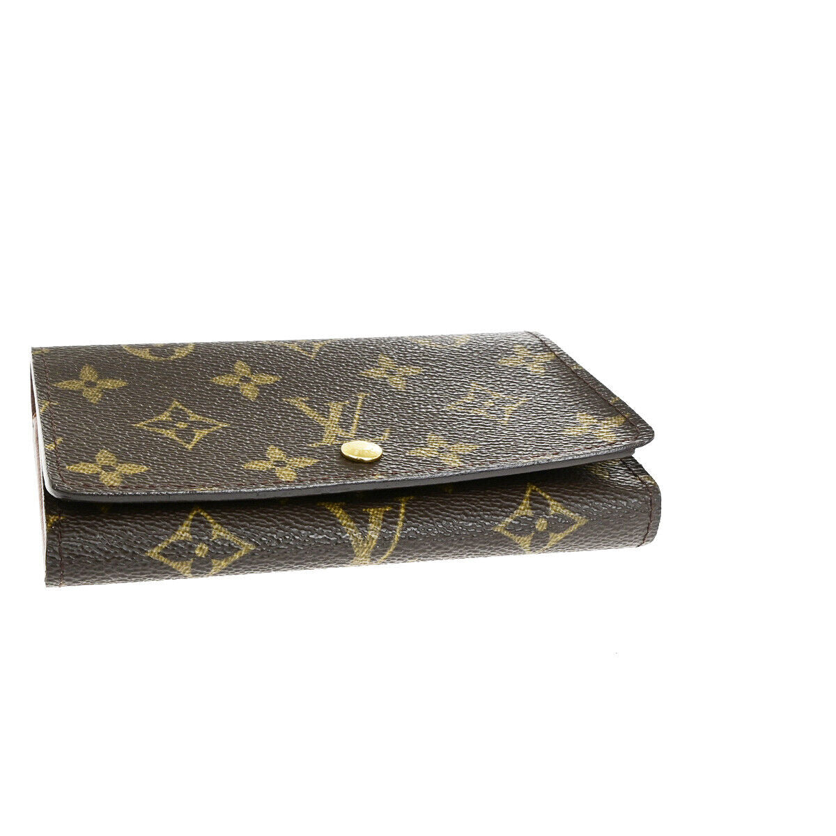 Louis Vuitton Portefeuille Sarah  Canvas Wallet