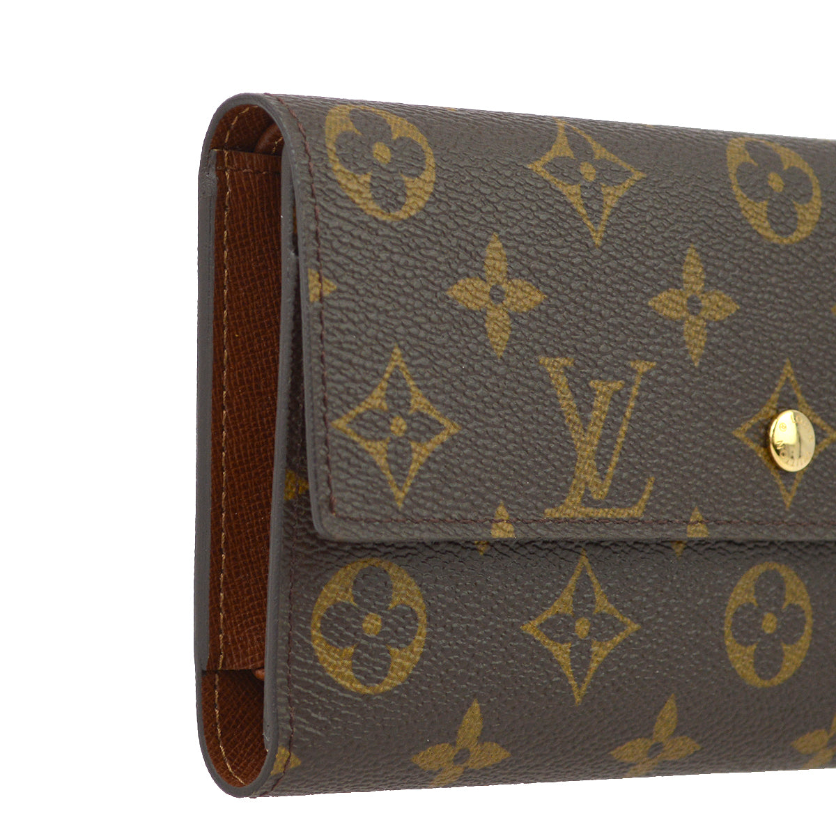 Louis Vuitton 2006 Monogram Portefeuille International Wallet M61217