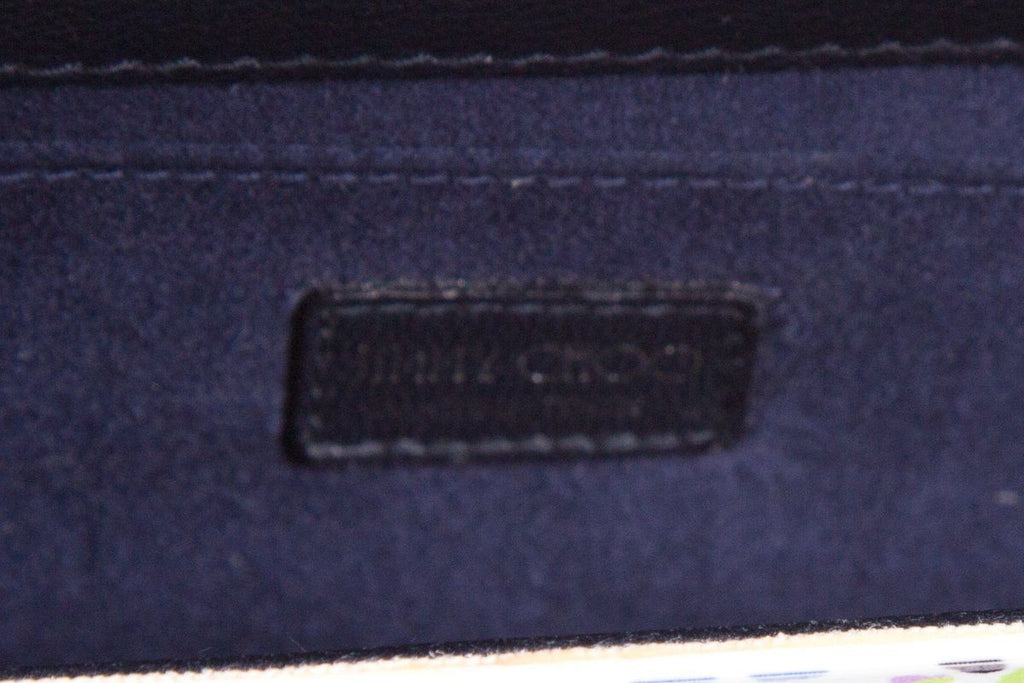 Jimmy Choo Floral Sweetie Acrylic Clutch