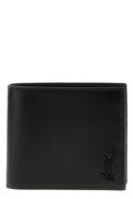 Saint Laurent Men Logo Leather Wallet