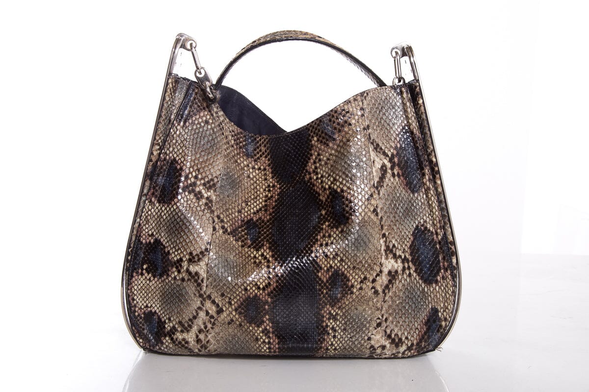 Salvatore Ferragamo Snakeskin Shoulder Bag