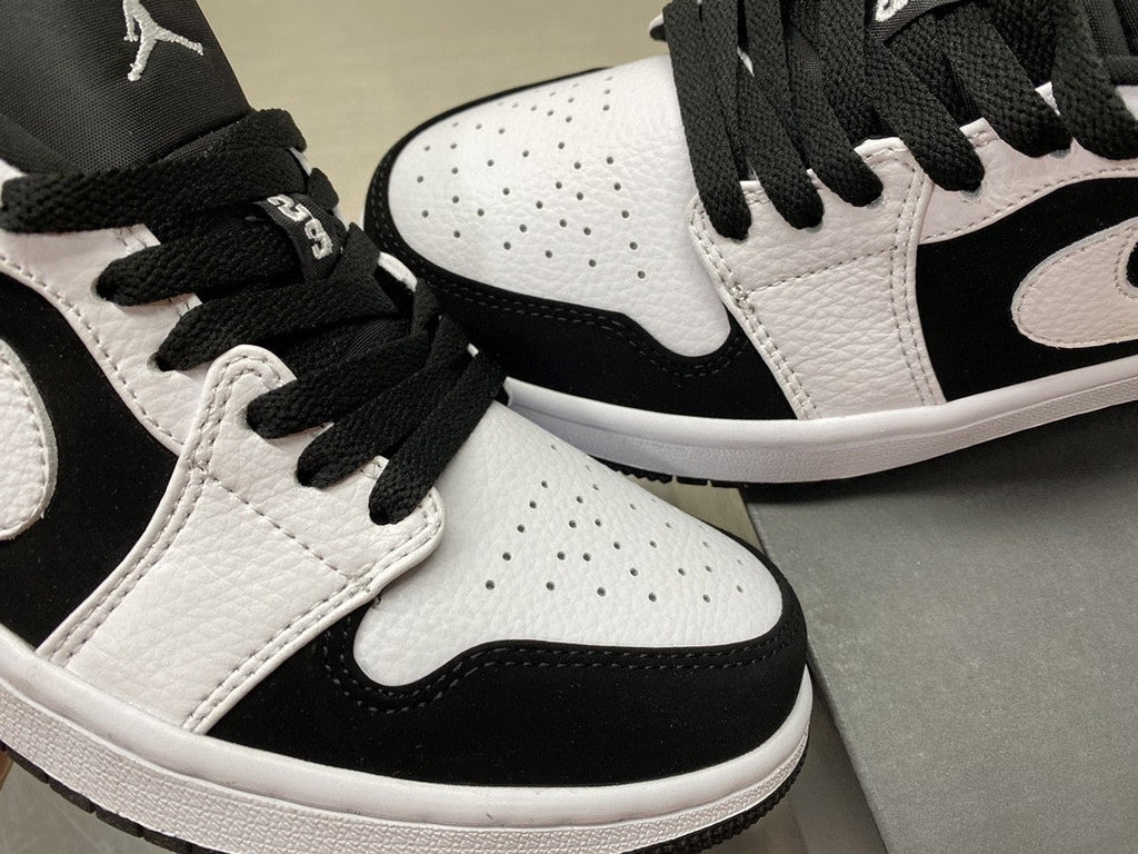 Ã‚Â GLAMI Jordan 1 Low ‘White Black’ For Men