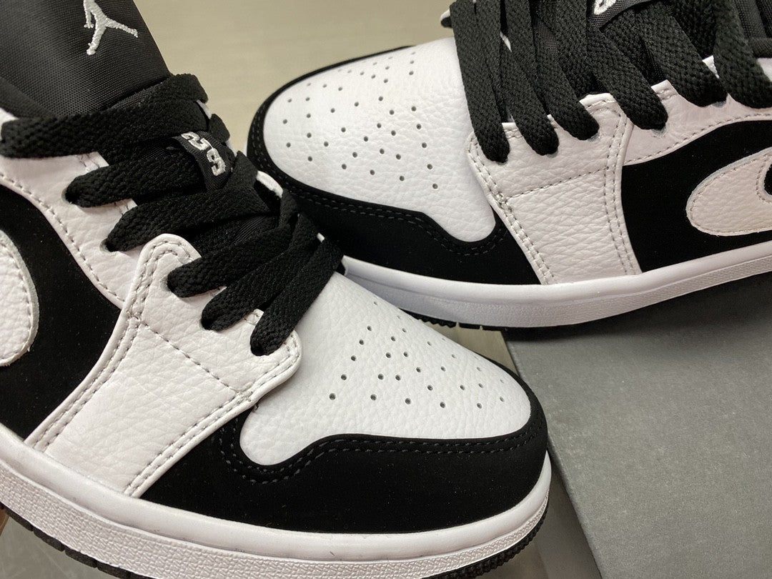 Ã‚Â GLAMI Jordan 1 Low ‘White Black’ For Men