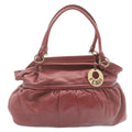 FENDI Tote Bag Leather Red fm1108