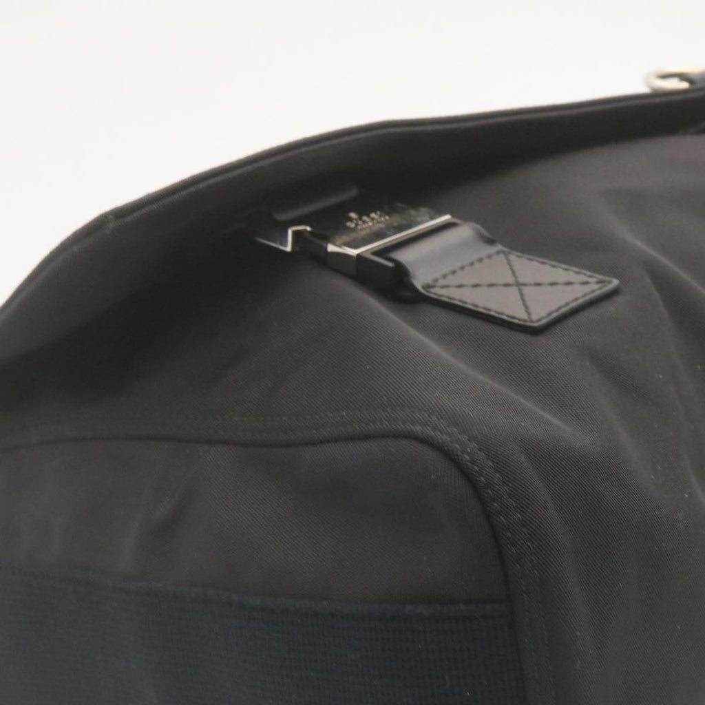 GUCCI Sherry Line Messenger Bag Shoulder Bag Nylon Black fm1186