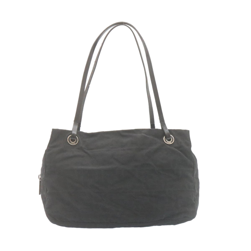 FENDI Zucca Canvas Tote Bag Black fm1221