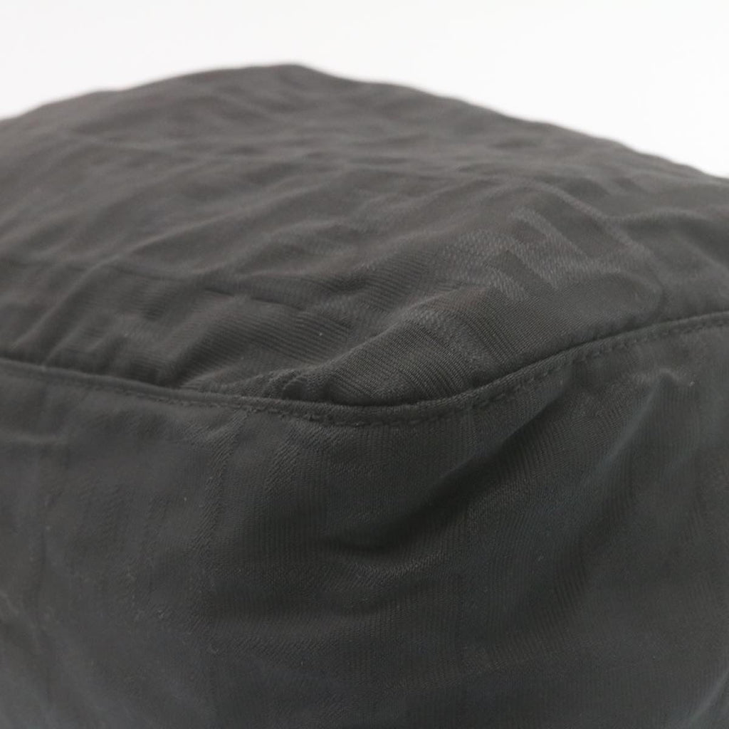 FENDI Zucca Canvas Tote Bag Black fm1221